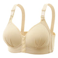 Women's Front Closure Seamless Push Up Bra