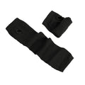 Unisex Striped Knitted Fingerless Long Winter Gloves