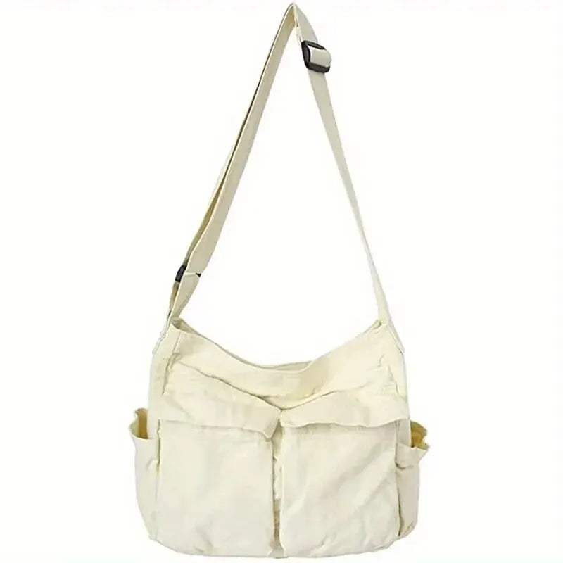 Women's Vintage Canvas Crossbody Shoulder Bag