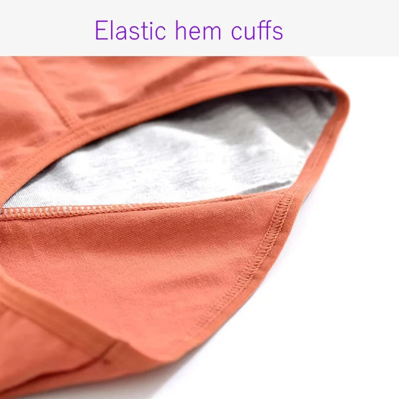 Women's High Waist Leak Proof Cotton Period Underwear