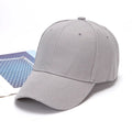 Unisex Solid Color Breathable Casual Baseball Cap