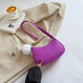 Women's Fashion Felt Underarm Shoulder Bag