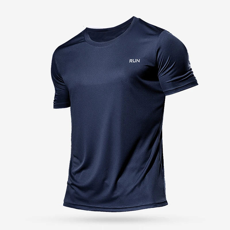 Men's Quick Dry Oversized Short Sleeve Gym T-Shirt