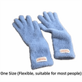 Women's Fashion Plush Warm Knit Velvet Winter Gloves