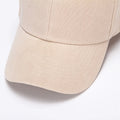 Unisex Solid Color Breathable Casual Baseball Cap