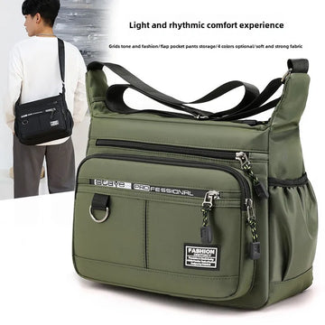 Men's Casual Oxford Cloth Crossbody Shoulder Bag