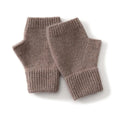 Unisex Knitted Wool Half Finger Winter Gloves