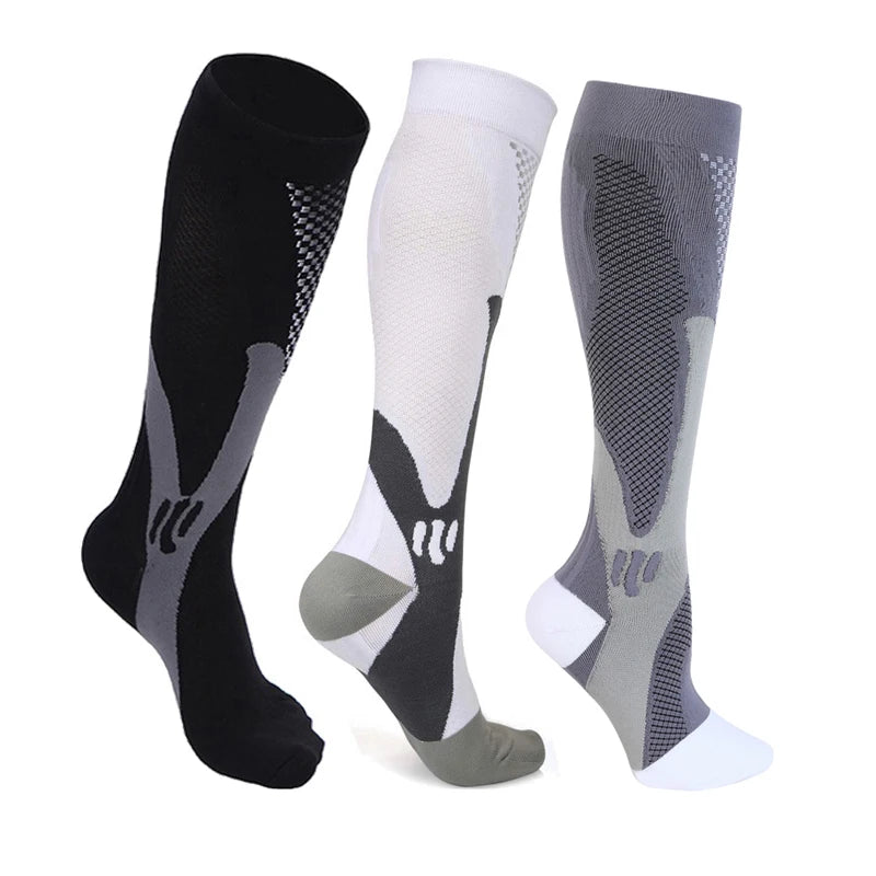 Unisex Compression Sports Knee High Stockings