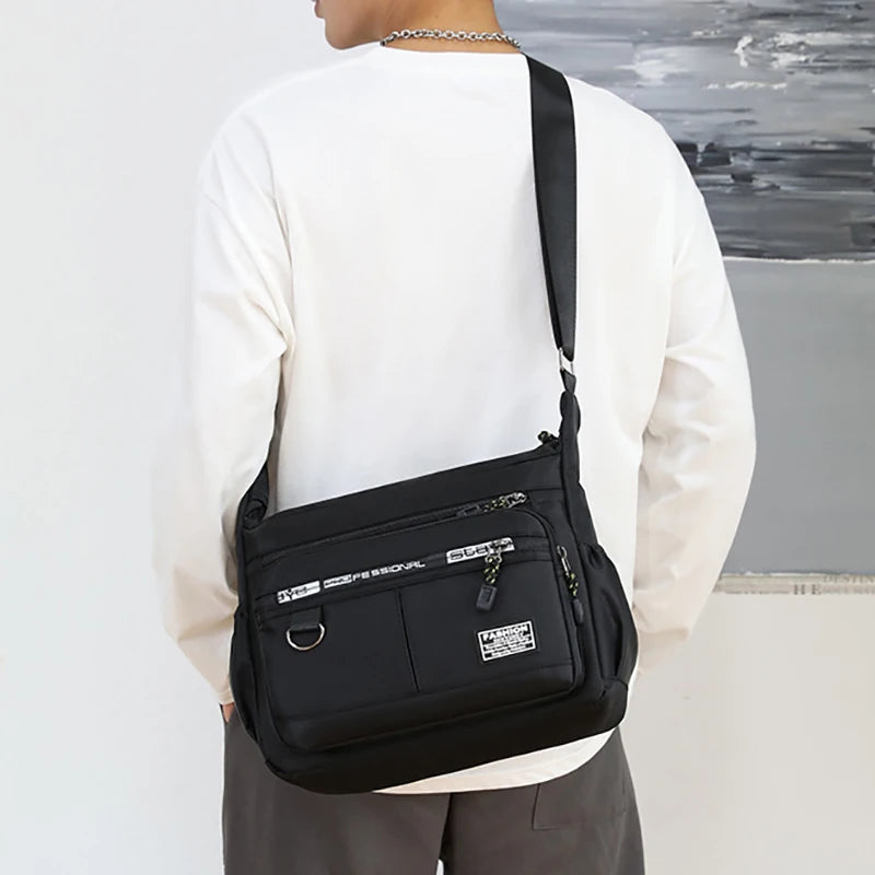 Men's Casual Oxford Cloth Crossbody Shoulder Bag