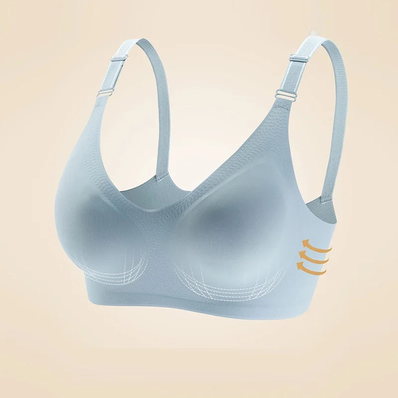 Women's Deep V Gather Seamless Wireless Bra