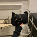 Women's Fashion Felt Underarm Shoulder Bag