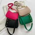 Women's Fashion Felt Underarm Shoulder Bag
