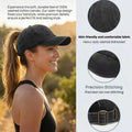 Women's Retro Washed Backless Ponytail Baseball Cap