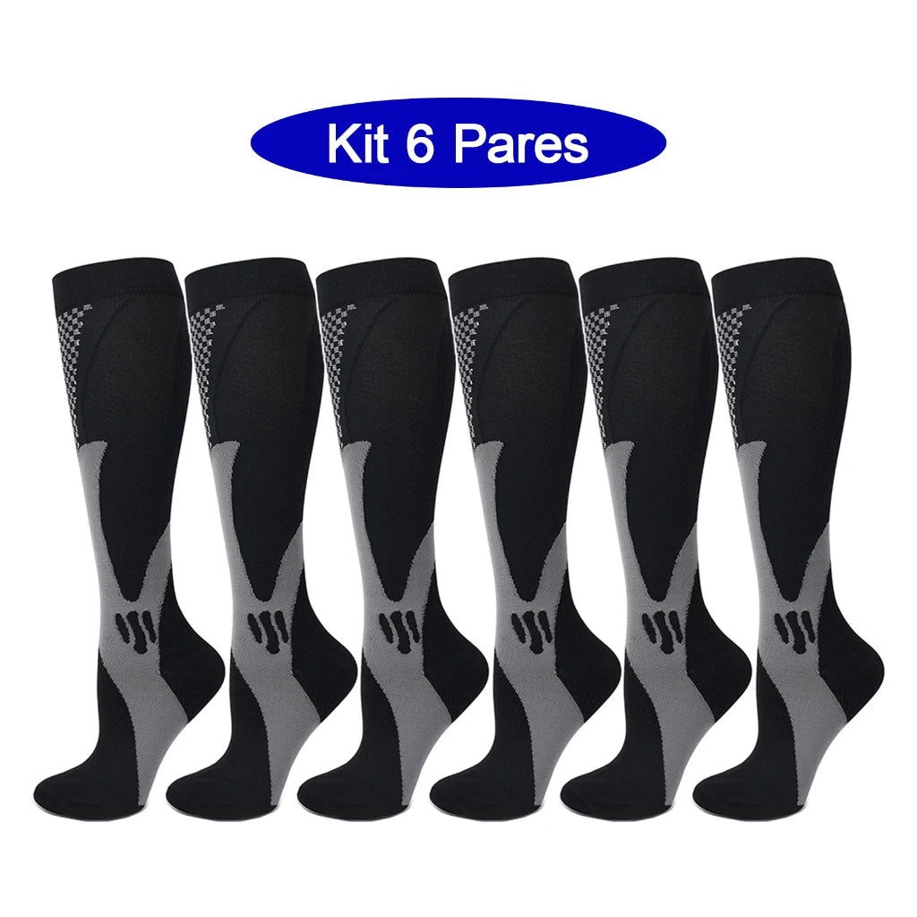 Unisex Compression Sports Knee High Stockings
