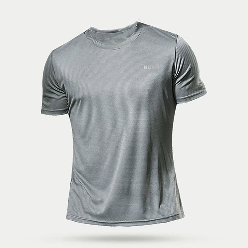 Men's Quick Dry Oversized Short Sleeve Gym T-Shirt