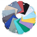 Unisex Solid 100% Cotton Loose Fit Short Sleeve T-Shirt
