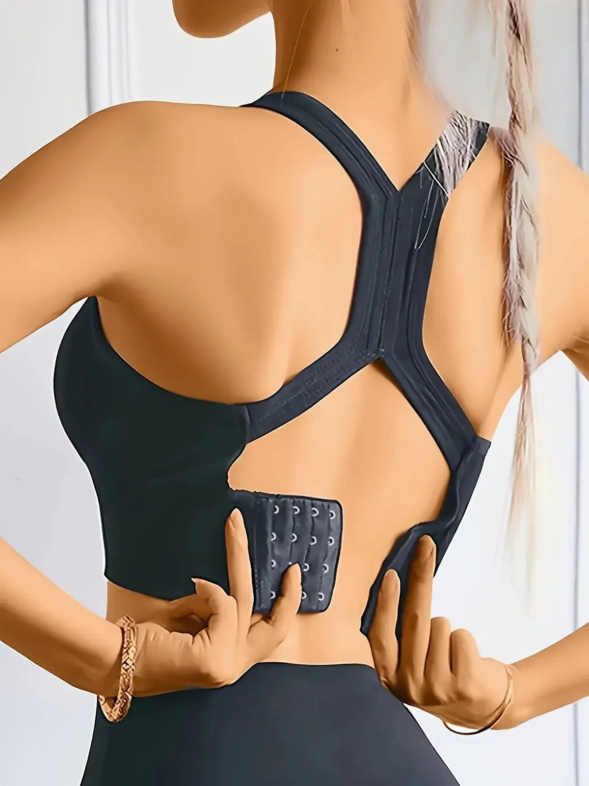Women's Seamless Breathable Push Up Yoga Sports Bra