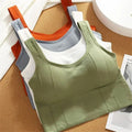 Women's Seamless Breathable Shockproof Push Up Sports Bra