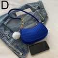 Women's Fashion Felt Underarm Shoulder Bag