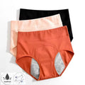 Women's High Waist Leak Proof Cotton Period Underwear