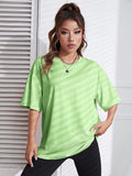 Unisex Solid 100% Cotton Loose Fit Casual Short Sleeve T-Shirt