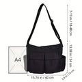 Women's Vintage Canvas Crossbody Shoulder Bag