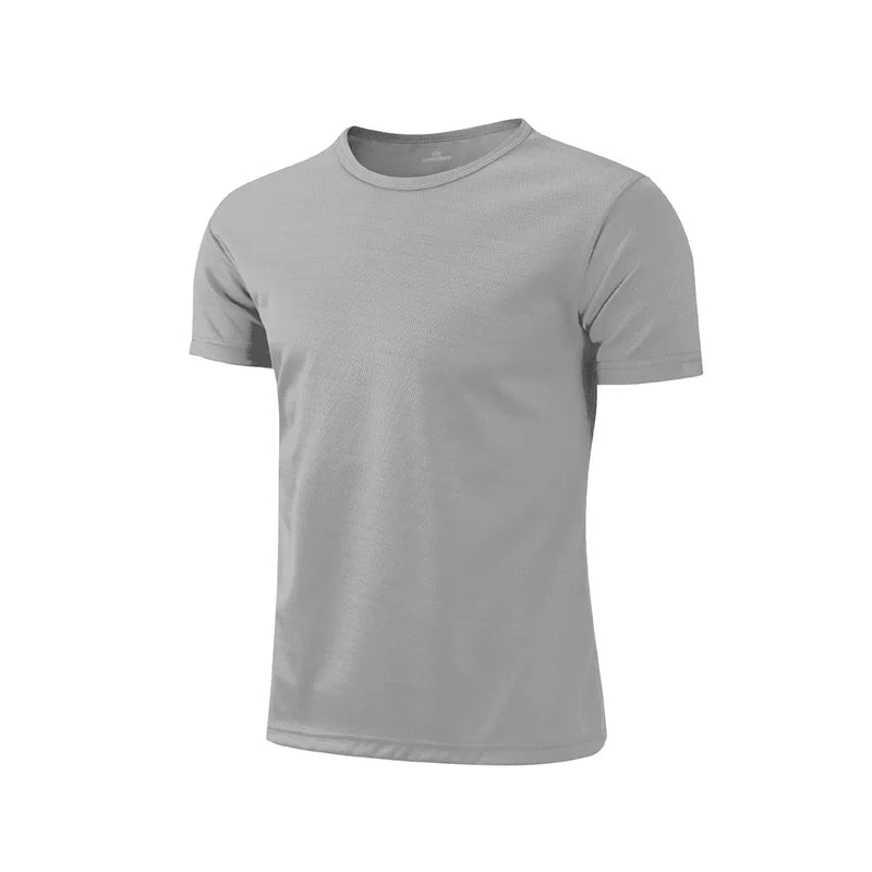 Unisex Quick Dry Breathable Short Sleeve Sport T-Shirt