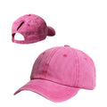 Women's Retro Washed Backless Ponytail Baseball Cap