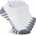 Unisex Cushioned Breathable Athletic Ankle Socks 3 Pairs