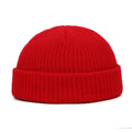 Unisex Solid Knitted Elastic Skull Beanie B0371