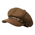 Women's Retro Warm Soft Fabric Painter Beret Cap