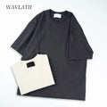 Unisex Solid Loose Fit Casual Short Sleeve T-Shirt