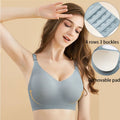 Women's Deep V Gather Seamless Wireless Bra