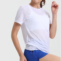 Women's Solid Color Ultralight Quick Dry Sport T-Shirt