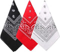 Unisex Paisley Square Headwear Bandana Scarf 54x54cm