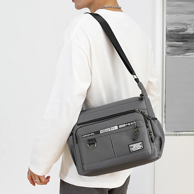 Men's Casual Oxford Cloth Crossbody Shoulder Bag