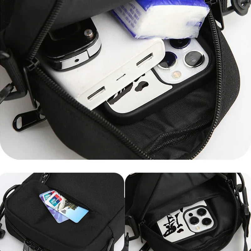 Men's Casual Oxford Cloth Crossbody Shoulder Bag