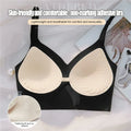 Women's Deep U Plunge Seamless Push Up Backless Bra