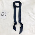 Women's Fashion Plain Chiffon Silk Long Scarf Ribbon
