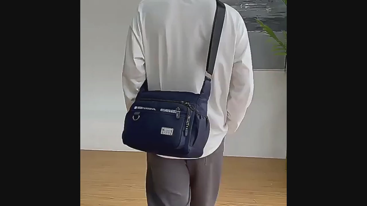 Men's Casual Oxford Cloth Crossbody Shoulder Bag